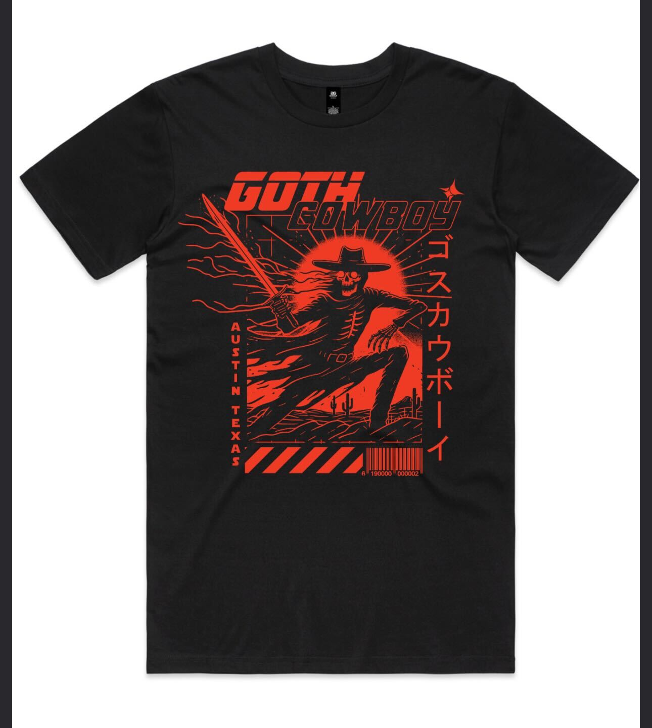 GothCowboy - Japanese Retro Tee